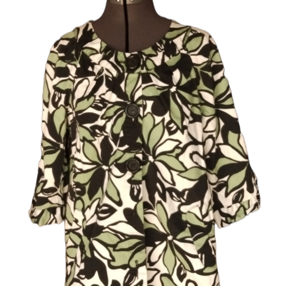 Allison Taylor floral jacket, L - Picture 2 of 11